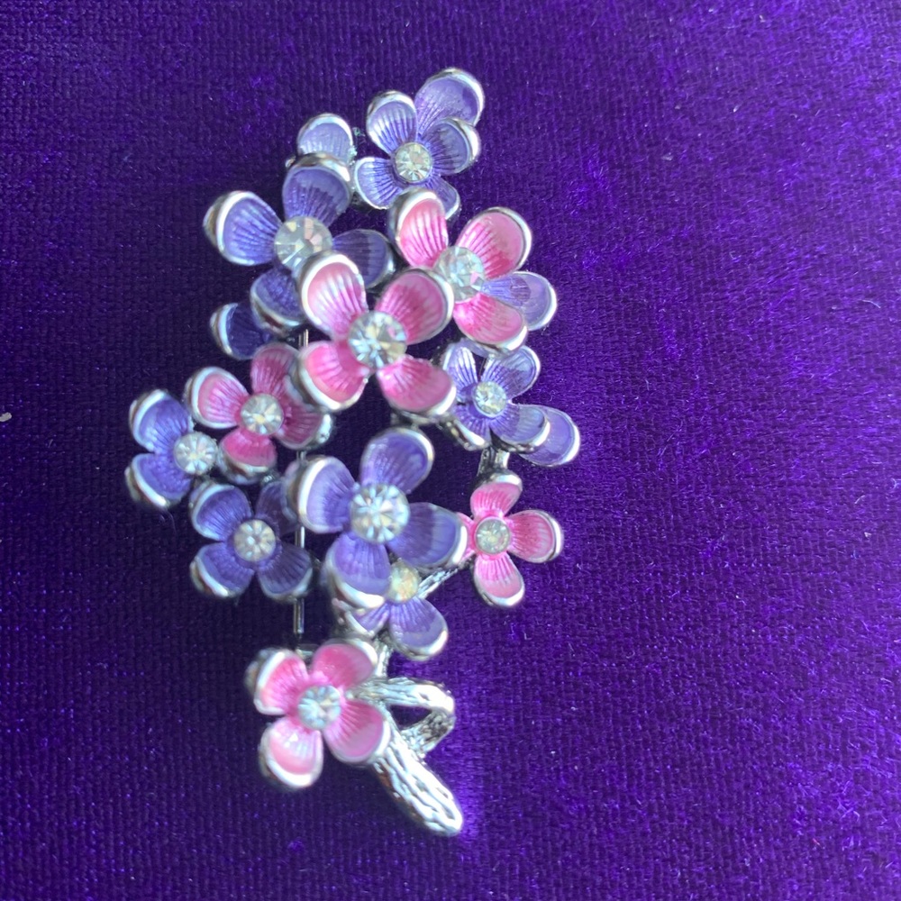 Floral Bouquet Brooch